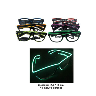 Lentes decorativos con luz