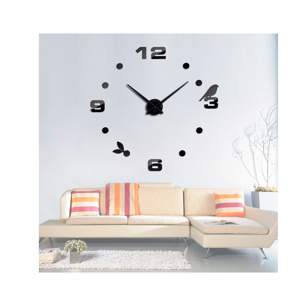 RELOJ DE PARED 3D 60CM PAJARITO ZH00620